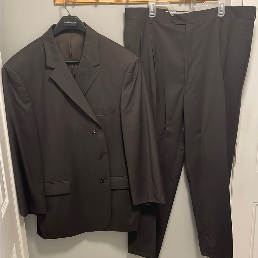 Charcoal Grey Formal Suit Classic Design